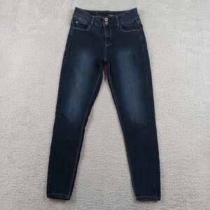 Thorn Skinny High Rise Jeans Women 6 Dark Wash Blue Stretch Denim RN 150173